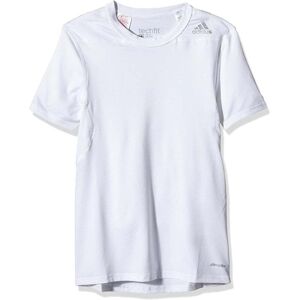 adidas Boys TF Baselayer T-Shirt Colour: White, Size: 11-12 years adidas Boys TF Baselayer T-Shirt Colour: White, Size: 11-12 years