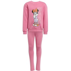adidas Disney Minnie Mouse Girls Jogger Set Colour: Pink, Size: 6-7y adidas Disney Minnie Mouse Girls Jogger Set Colour: Pink, Size: 6-7y