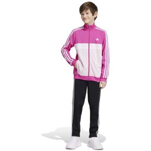 adidas Essentials Junior 3-Stripes Tiberio Track Suit Colour: Berry, Size: 11-12 years adidas Essentials Junior 3-Stripes Tiberio Track Suit Colour: Berry, Size: 11-12 years
