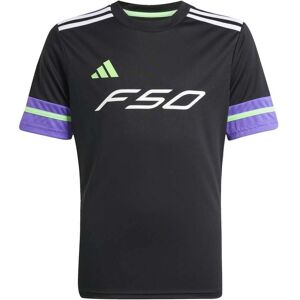 adidas F50 Kids Short Sleeve Jersey Colour: Black, Size: 5-6 years adidas F50 Kids Short Sleeve Jersey Colour: Black, Size: 5-6 years