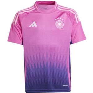 adidas Germany Away Junior Short Sleeve Jersey 2024 Colour: Pink, Size: 9-10 years adidas Germany Away Junior Short Sleeve Jersey 2024 Colour: Pink, Size: 9-10 years