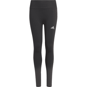 adidas Girls Aeroknit AEROREADY Training Seamless Fitted Tight Colour: Carbon, Size: 7-8 years adidas Girls Aeroknit AEROREADY Training Seamless Fitted Tight Colour: Carbon, Size: 7-8 years