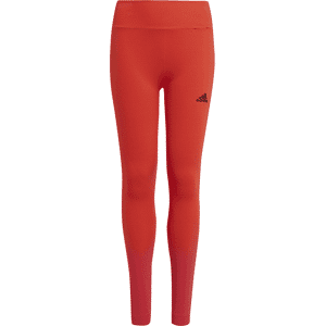 adidas Girls Aeroknit AEROREADY Training Seamless Fitted Tight Colour: Red, Size: 9-10 years adidas Girls Aeroknit AEROREADY Training Seamless Fitted Tight Colour: Red, Size: 9-10 years