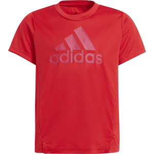 adidas Girls Designed To Move T-Shirt Colour: Red, Size: 13-14 years adidas Girls Designed To Move T-Shirt Colour: Red, Size: 13-14 years