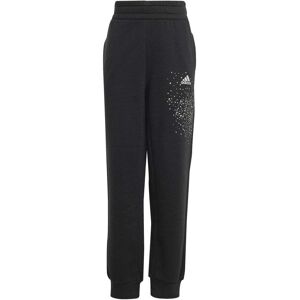 adidas Girls Glam Sweat Jogger Colour: Black, Size: 7-8 years adidas Girls Glam Sweat Jogger Colour: Black, Size: 7-8 years