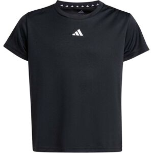adidas Girls Train Essentials Regular Fit Logo Training T-Shirt Colour: Black, Size: 11-12 years adidas Girls Train Essentials Regular Fit Logo Training T-Shirt Colour: Black, Size: 11-12 years
