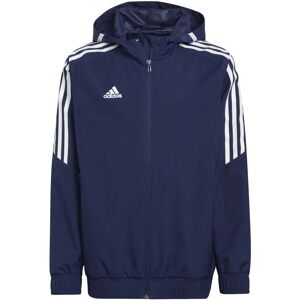 adidas Junior Condivo 22 All-Weather Jacket Colour: Navy, Size: 9-10 years adidas Junior Condivo 22 All-Weather Jacket Colour: Navy, Size: 9-10 years