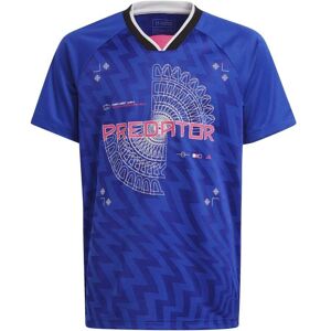 adidas Junior Football-Inspired Predator Jersey Colour: Blue, Size: 7-8 years adidas Junior Football-Inspired Predator Jersey Colour: Blue, Size: 7-8 years