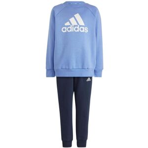 adidas Kids Essentials Logo Fleece Jogger Set Colour: Blue, Size: 7-8 years adidas Kids Essentials Logo Fleece Jogger Set Colour: Blue, Size: 7-8 years