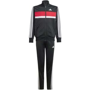 adidas Kids Seasonal Essentials Tiberio 3-Stripes Tricot Track Suit Colour: Black, Size: 13-14 years adidas Kids Seasonal Essentials Tiberio 3-Stripes Tricot Track Suit Colour: Black, Size: 13-14 years