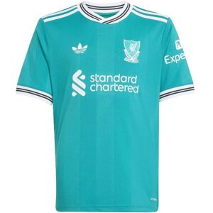 adidas Liverpool 3rd Junior Short Sleeve Jersey 2025/2026 Colour: Green, Size: 11-12 years adidas Liverpool 3rd Junior Short Sleeve Jersey 2025/2026 Colour: Green, Size: 11-12 years