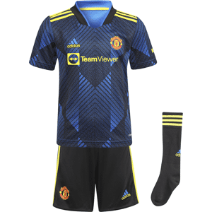 adidas Manchester United 3rd Mini Kit 2021/2022 Colour: Blue, Size: 18-24 months adidas Manchester United 3rd Mini Kit 2021/2022 Colour: Blue, Size: 18-24 months