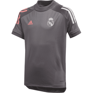 adidas Real Madrid Junior Training Jersey 2020/2021 Colour: Grey, Size: 7-8 years adidas Real Madrid Junior Training Jersey 2020/2021 Colour: Grey, Size: 7-8 years