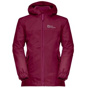 Jack Wolfskin Girls Iceland 3-in-1 Jacket Colour: Ruby, Size: 152 Jack Wolfskin Girls Iceland 3-in-1 Jacket Colour: Ruby, Size: 152