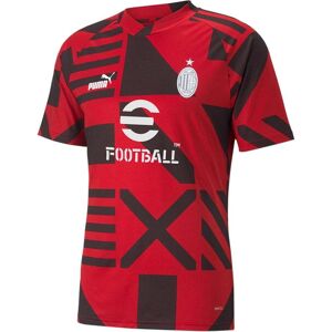Puma AC Milan Pre-Match Junior Short Sleeve Jersey 2022/2023 Colour: TANGO, Size: 9-10 years Puma AC Milan Pre-Match Junior Short Sleeve Jersey 2022/2023 Colour: TANGO, Size: 9-10 years