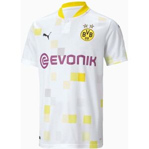 Puma Borussia Dortmund 3rd Junior Short Sleeve Jersey 2020/2021 Size: 15-16y, Colour: White Puma Borussia Dortmund 3rd Junior Short Sleeve Jersey 2020/2021 Size: 15-16y, Colour: White