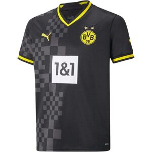 Puma Borussia Dortmund Away Junior Short Sleeve Jersey 2022/2023 Colour: Black, Size: 9-10 years Puma Borussia Dortmund Away Junior Short Sleeve Jersey 2022/2023 Colour: Black, Size: 9-10 years