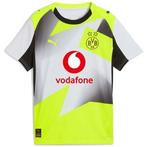 Puma Borussia Dortmund Away Junior Short Sleeve Jersey 2025/2026 Size: 11-12 years, Colour: Silver Puma Borussia Dortmund Away Junior Short Sleeve Jersey 2025/2026 Size: 11-12 years, Colour: Silver