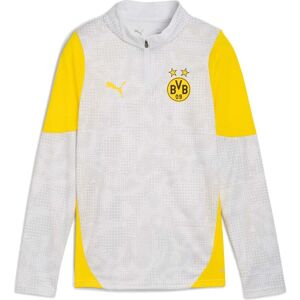 Puma Borussia Dortmund Junior Training 1/4 Zip 2025/2026 Size: 9-10 years, Colour: Silver Puma Borussia Dortmund Junior Training 1/4 Zip 2025/2026 Size: 9-10 years, Colour: Silver