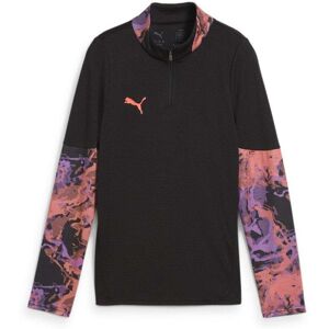 Puma IndividualCUP Junior 1/4 Zip Colour: Black, Size: 9-10 years Puma IndividualCUP Junior 1/4 Zip Colour: Black, Size: 9-10 years