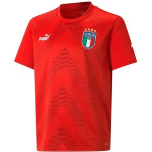 Puma Italy Goalkeeper Short Sleeve Jersey - Red - 9-10y Puma Italy Goalkeeper Short Sleeve Jersey - Red - 9-10y