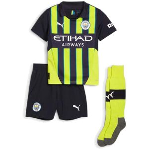 Puma Manchester City Away Mini Kit 2023/2024 Size: 5-6 years, Colour: Navy Puma Manchester City Away Mini Kit 2023/2024 Size: 5-6 years, Colour: Navy