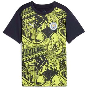 Puma Manchester City Pre-Match Junior Short Sleeve Jersey 2024/2025 Size: 5-6 years, Colour: Yellow Puma Manchester City Pre-Match Junior Short Sleeve Jersey 2024/2025 Size: 5-6 years, Colour: Yellow