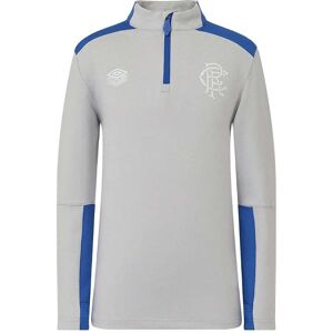 Umbro Rangers Pro Training Junior 1/4 Zip 2025/2026 Size: Youth Medium, Colour: Light Grey Umbro Rangers Pro Training Junior 1/4 Zip 2025/2026 Size: Youth Medium, Colour: Light Grey