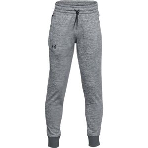 Under Armour Boys Armour Fleece Jogger Colour: Grey, Size: Youth Small 130-140CM Under Armour Boys Armour Fleece Jogger Colour: Grey, Size: Youth Small 130-140CM