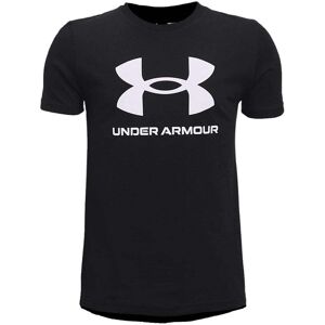 Under Armour Boys Sportstyle Logo T-Shirt Colour: Black, Size: Youth Medium 140-150CM Under Armour Boys Sportstyle Logo T-Shirt Colour: Black, Size: Youth Medium 140-150CM