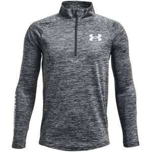 Under Armour Boys Tech Big Logo 1/2 Zip Colour: Grey, Size: Youth Small 130-140CM Under Armour Boys Tech Big Logo 1/2 Zip Colour: Grey, Size: Youth Small 130-140CM