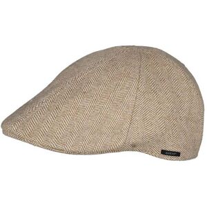 Barts Mens Mr. Mitchell Adjustable Flat Cap Colour: Sand, Size: Medium Barts Mens Mr. Mitchell Adjustable Flat Cap Colour: Sand, Size: Medium