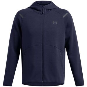 Under Armour Mens Unstoppable Fleece Full-Zip Hoodie Colour: Navy, Size: 4XL Under Armour Mens Unstoppable Fleece Full-Zip Hoodie Colour: Navy, Size: 4XL
