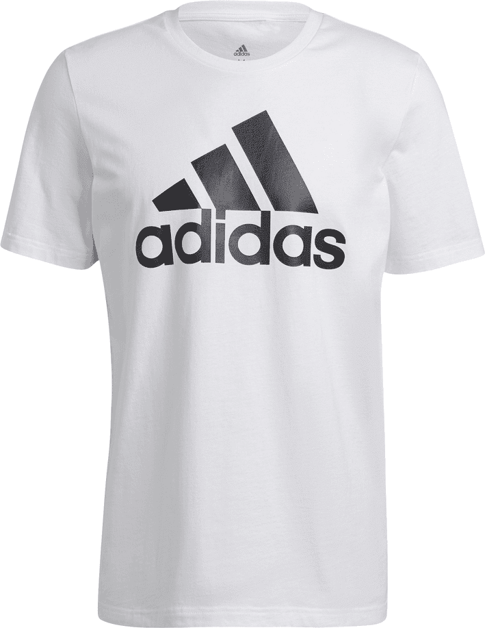 adidas Mens Essentials Big Logo T-Shirt Colour: White, Size: Medium