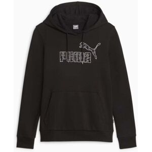 Puma Womens ESS+ Animal Hoodie Colour: Black, Size: Extra Small Puma Womens ESS+ Animal Hoodie Colour: Black, Size: Extra Small