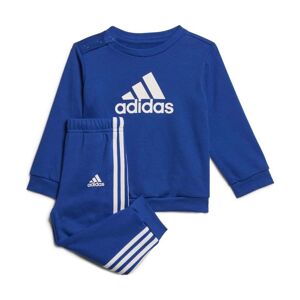 adidas Infant Badge of Sport French Terry Jogger Set Colour: Royal, Size: 12-18 months