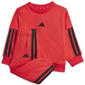 adidas Infant Essentials Sweatshirt & Jogger Set Colour: Red, Size: 18-24 months adidas Infant Essentials Sweatshirt & Jogger Set Colour: Red, Size: 18-24 months
