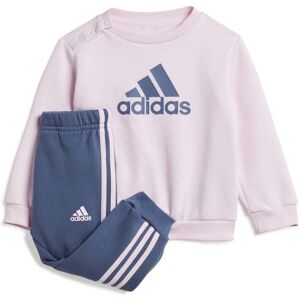 adidas Infant Girls Badge of Sport Jogger Set Colour: Pink, Size: 6-9 months adidas Infant Girls Badge of Sport Jogger Set Colour: Pink, Size: 6-9 months
