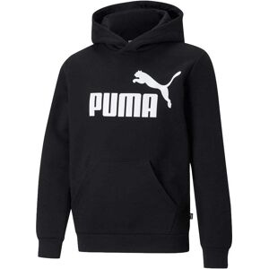 Puma Essentials Big Logo Boys Hoodie Colour: Black, Size: 5-6 years Puma Essentials Big Logo Boys Hoodie Colour: Black, Size: 5-6 years