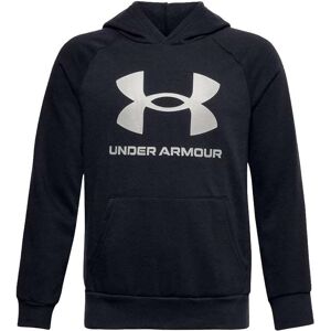Under Armour Boys Rival Fleece Big Logo Hoodie Colour: Black, Size: Youth Small 130-140CM Under Armour Boys Rival Fleece Big Logo Hoodie Colour: Black, Size: Youth Small 130-140CM