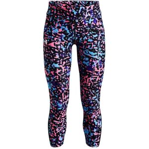 Under Armour Girls HeatGear Armour Printed Ankle Crop Legging Colour: Black, Size: Youth Extra Large 160-170CM Under Armour Girls HeatGear Armour Printed Ankle Crop Legging Colour: Black, Size: Youth Extra Large 160-170CM