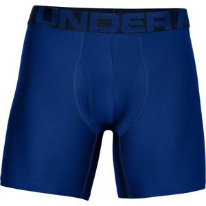 Under Armour Mens Tech 6" Boxerjock - 2 Pack Size: Small, Colour: Royal