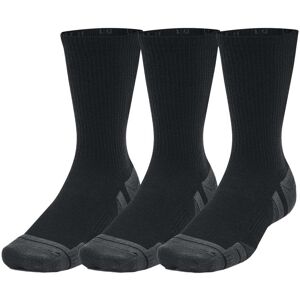 Under Armour Performance Tech 3-Pack Crew Socks Size: 12-15 (XL), Colour: Black