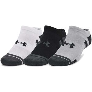 Under Armour Unisex Performance Tech 3-Pack No Show Socks Colour: Grey, Size: 7.5-12 (L) Under Armour Unisex Performance Tech 3-Pack No Show Socks Colour: Grey, Size: 7.5-12 (L)