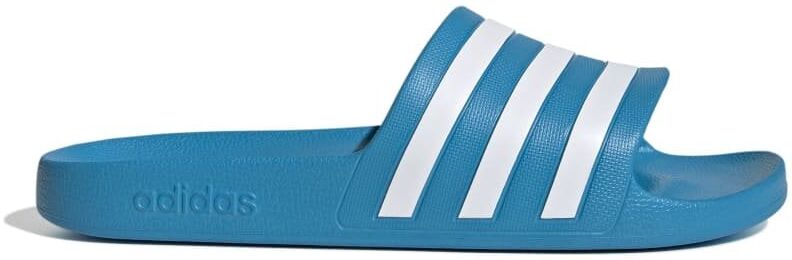 adidas Adult Unisex Adilette Aqua Slides Colour: Blue, Size: 10 UK