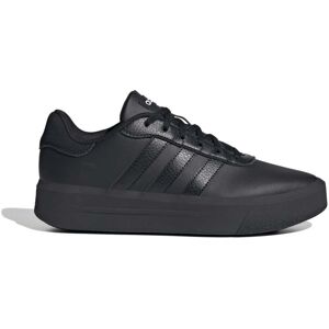 adidas Womens Court Platform Shoes Size: UK 5, Colour: Black