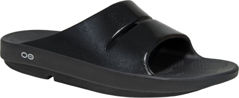 Oofos OOahh Slide Size: 41, Colour: Black