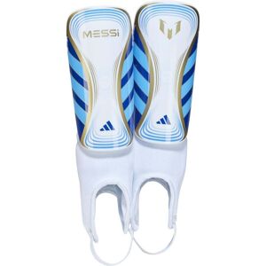 adidas Messi Match Junior Shin Guards Size: Medium, Colour: White