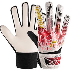 Reusch Attrakt Starter Solid Junior Goalkeeper Gloves Size: UK 5, Colour: White Reusch Attrakt Starter Solid Junior Goalkeeper Gloves Size: UK 5, Colour: White
