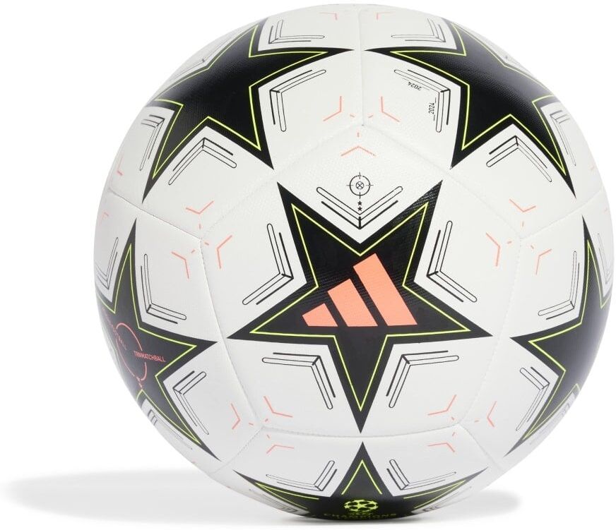 adidas UCL Training 24/25 Group Stage Ball Colour: White, Size: 5 UK